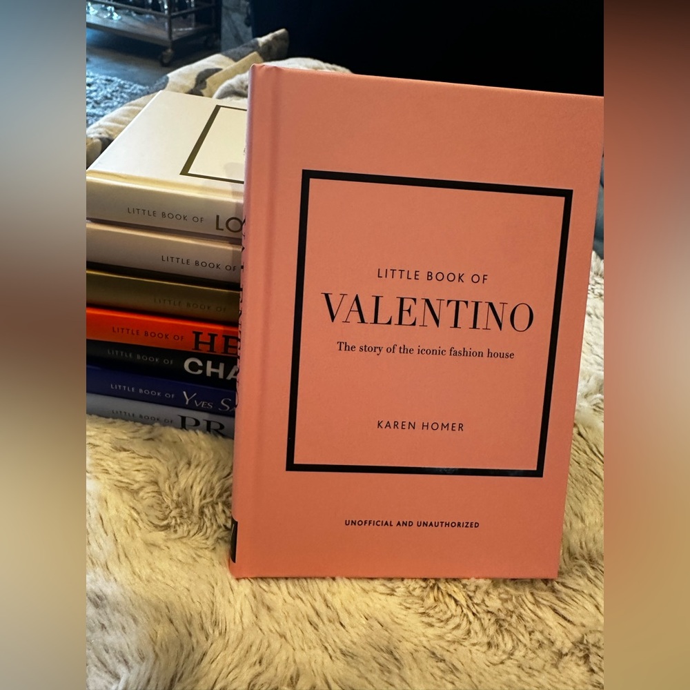Luxury fashion designer book. NWOT.
